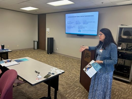 Daniel and Terry Hale in Lake Charles to conduct all lender training at first federal bank
