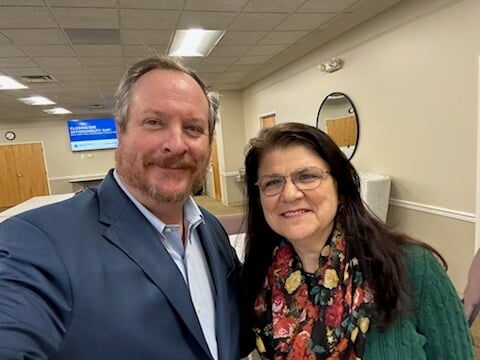 Daniel and Terry in Shreveport teaching CE Class