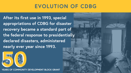 Evolution of CDBG (2)