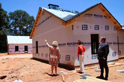 Exterior View of Construction