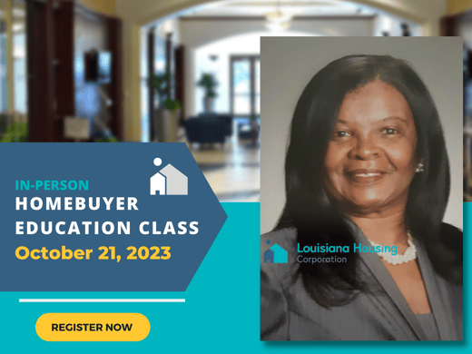 Homebuyer Education Class Oct23
