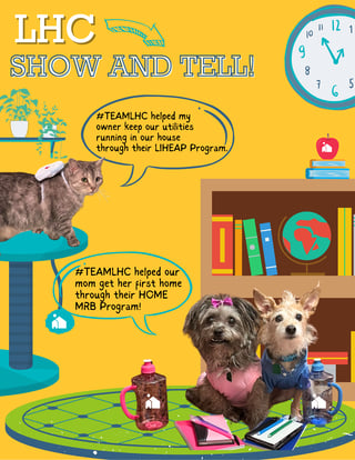 LHC Show and Tell with the Pets