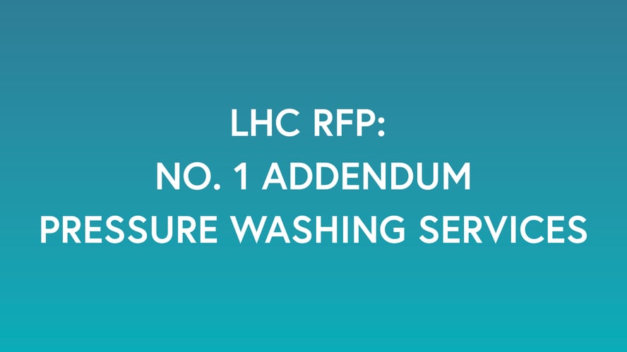 RFP, PRESSURE WASHING SERVICES NO. 1-1