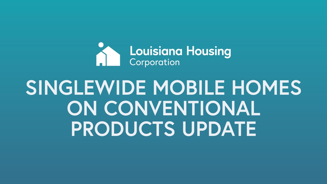 Singlewide Mobile Announcement