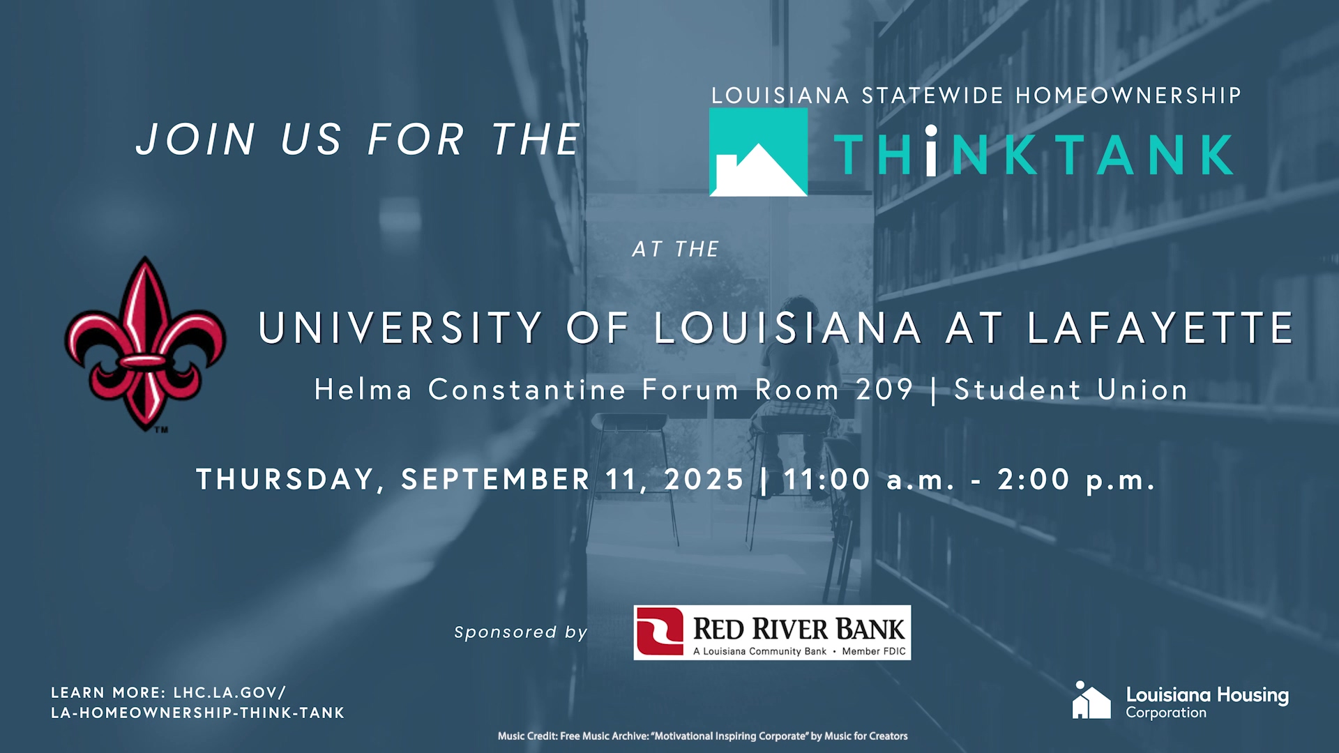 LA Homeownership Think Tank at ULL 2025